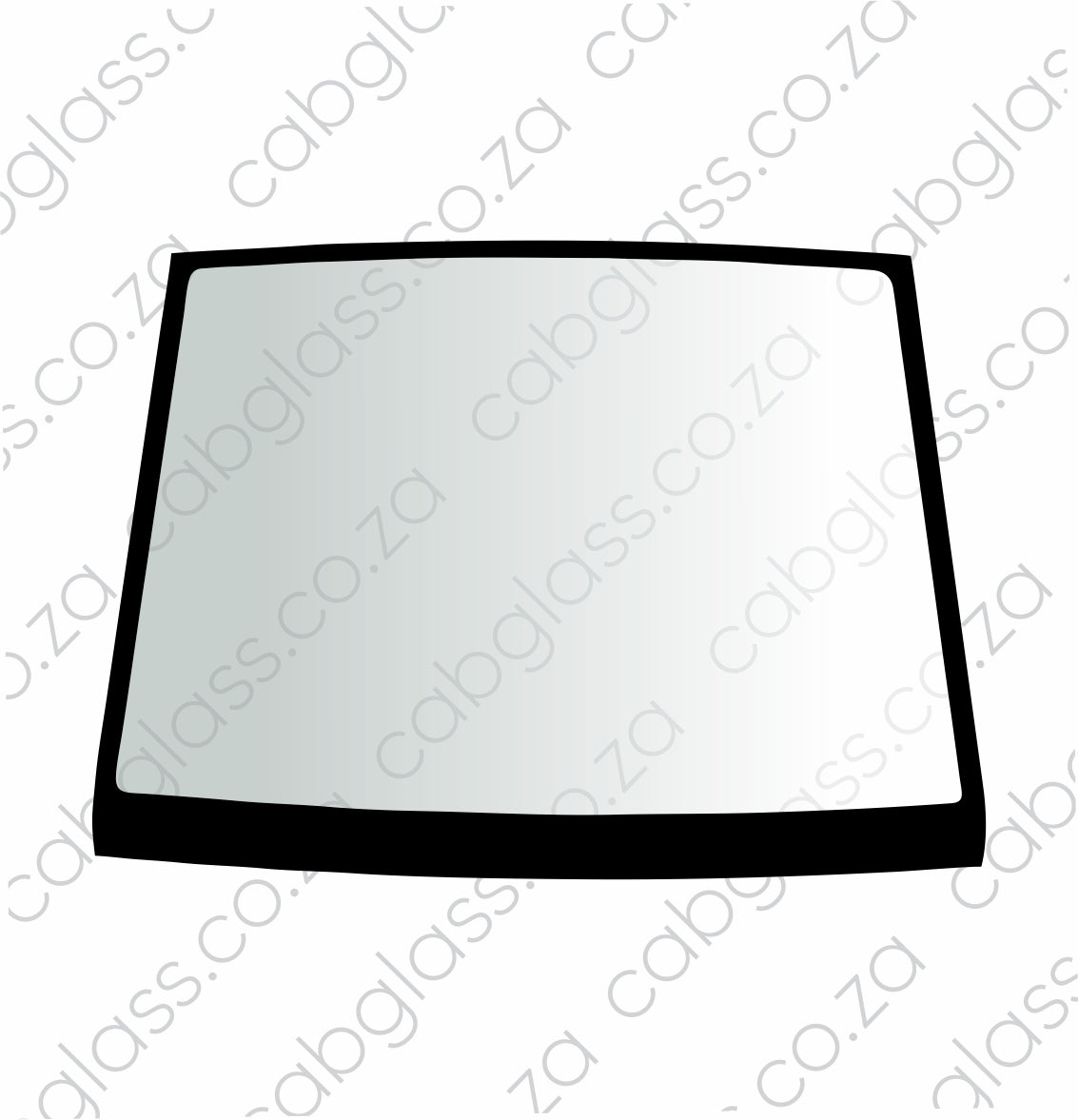 Windscreen glass for Cat dump truck