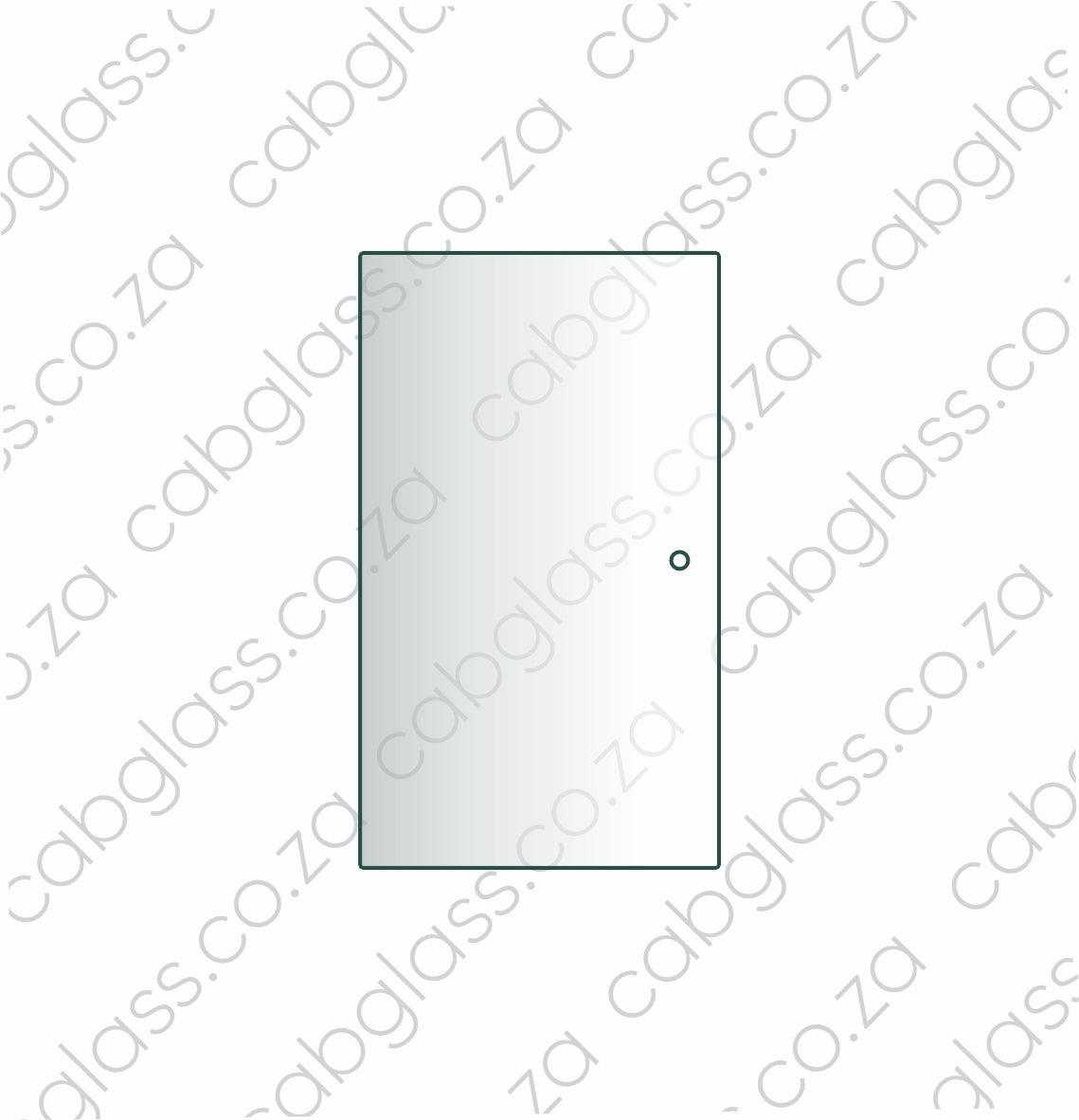 REAR OF DOOR LH | CAT DUMP TRUCK 725-745 C-SERIES