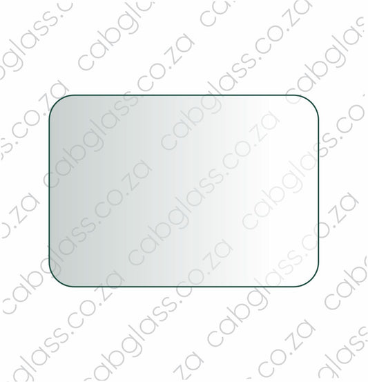 REAR CAB GLASS | CAT EXCAVATOR C-SERIES