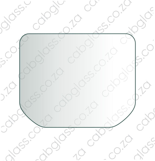 REAR CAB GLASS | HITACHI EXCAVATOR ZX DASH 1