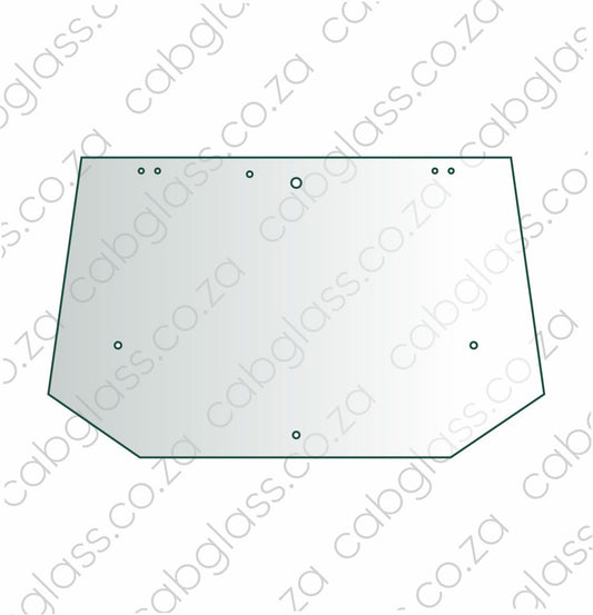 REAR CAB GLASS | NEW HOLLAND TRACTOR T5030 - 5070