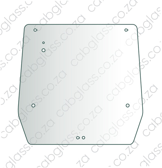 REAR CAB GLASS | CASE TRACTOR JX SERIES