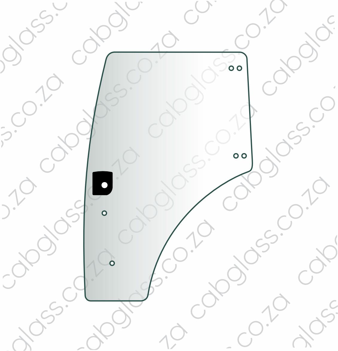 DOOR LEFT (FULL) | CASE FARMALL U SERIES