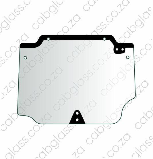 REAR CAB GLASS | NEW HOLLAND TRACTOR TN-DA, -FA, -NA, -SA, -VA