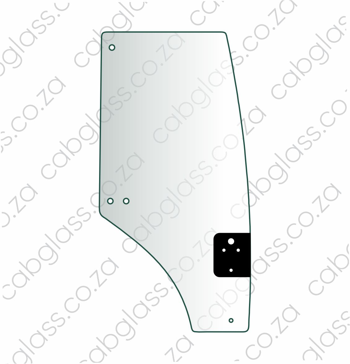 DOOR RH | JOHN DEERE TRACTOR 6B