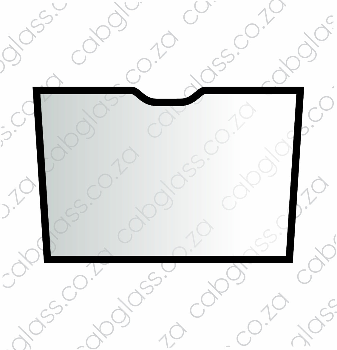 REAR CAB GLASS | BELL GRADER G SERIES