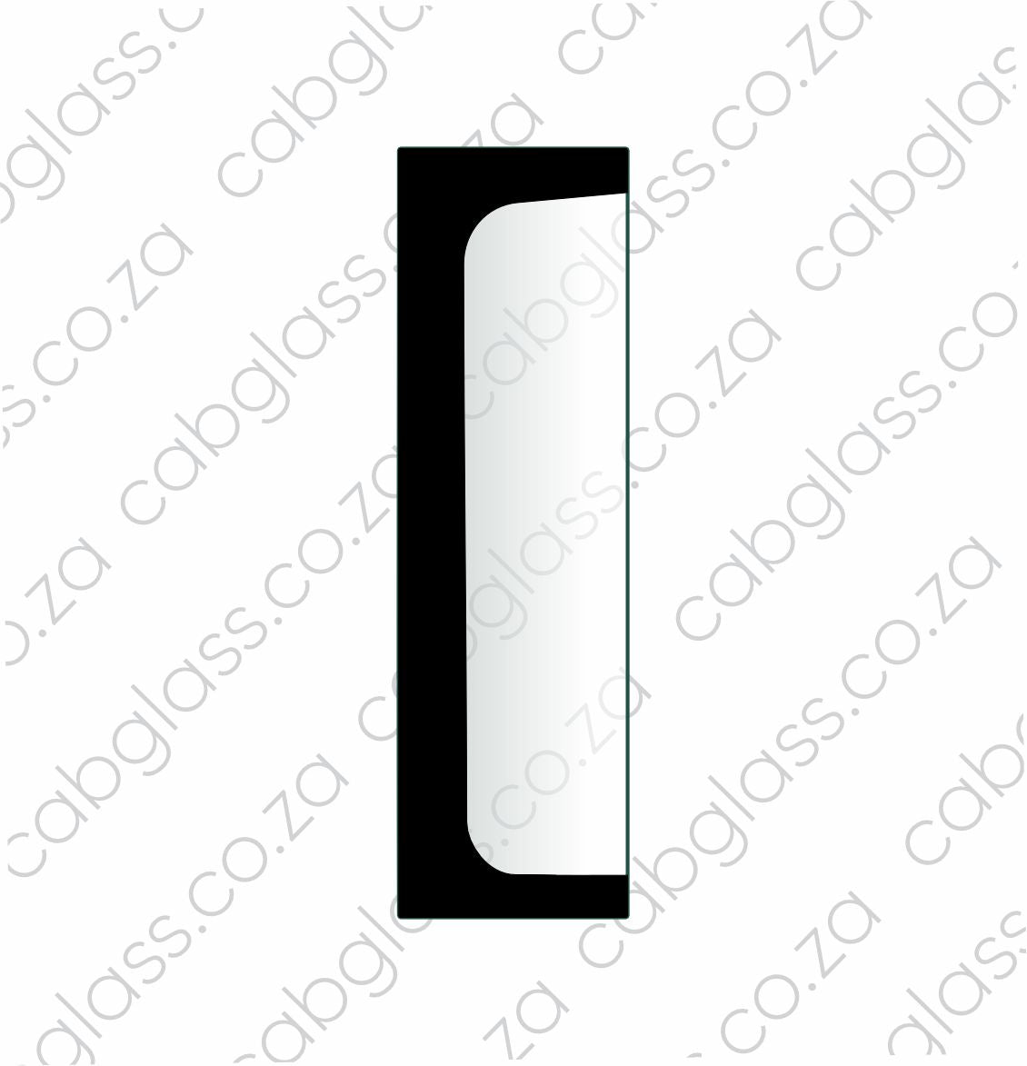 REAR QTR GLASS LH | CAT ROLLER CS, CP