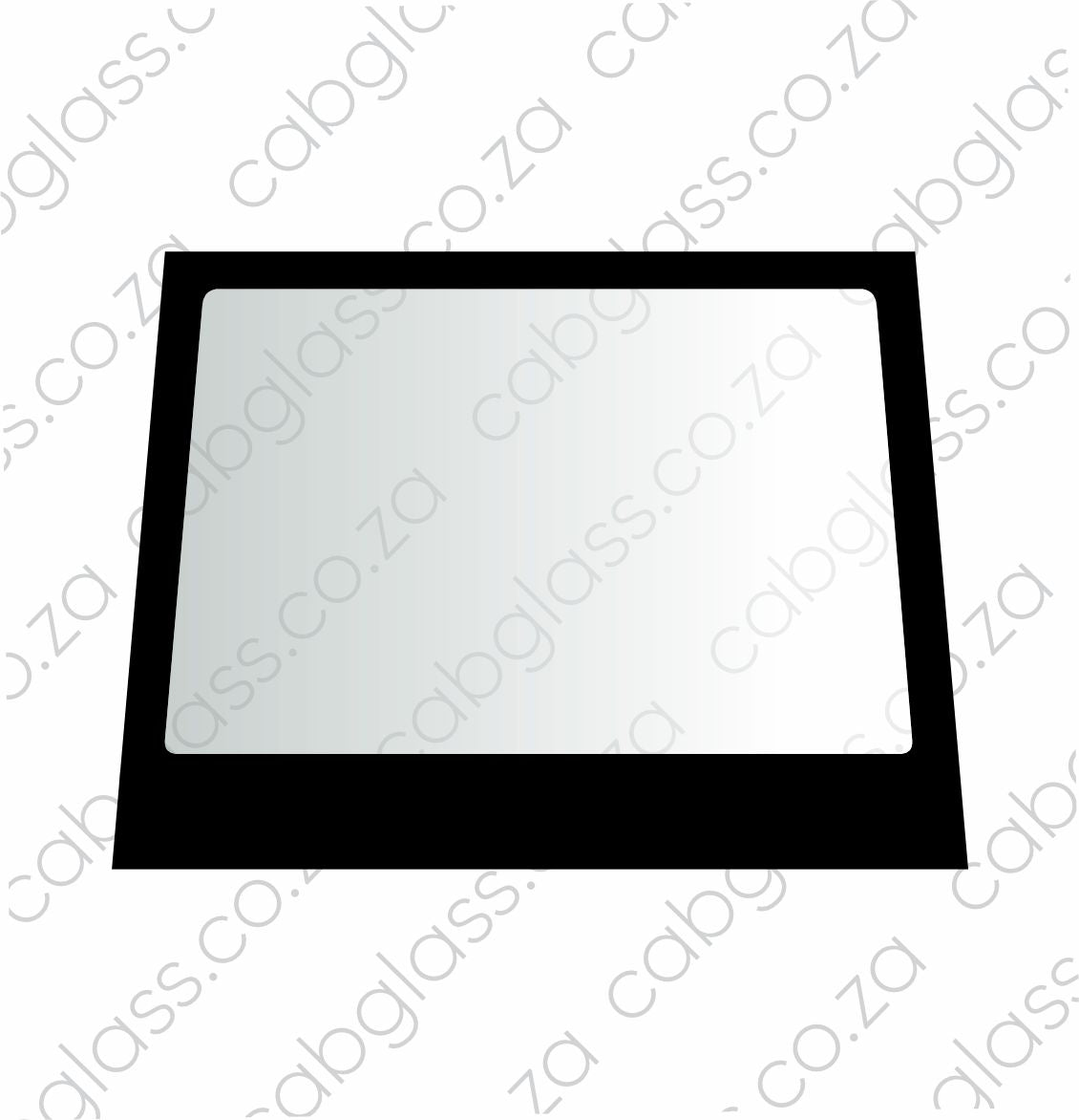 REAR CAB GLASS | CAT 950-980 G / H / K WHEEL LOADER