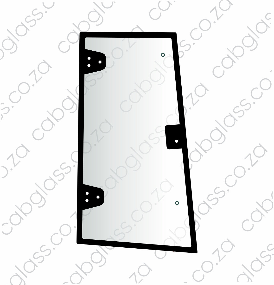 REAR OF DOOR LH | BOBCAT TLB B730, B750