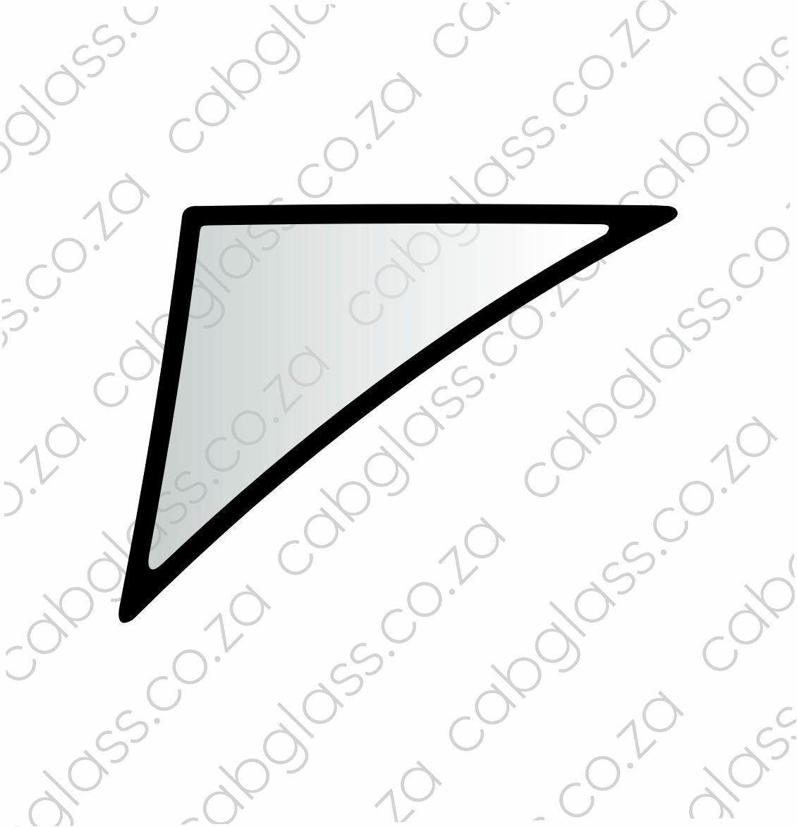 REAR OF DOOR LOWER RH | CAT TLB F2-SER (416F2 - 444F2) BACKHOE