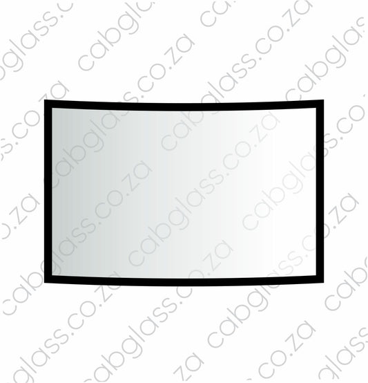 REAR CAB GLASS | DEERE FEL 444H - 744H
