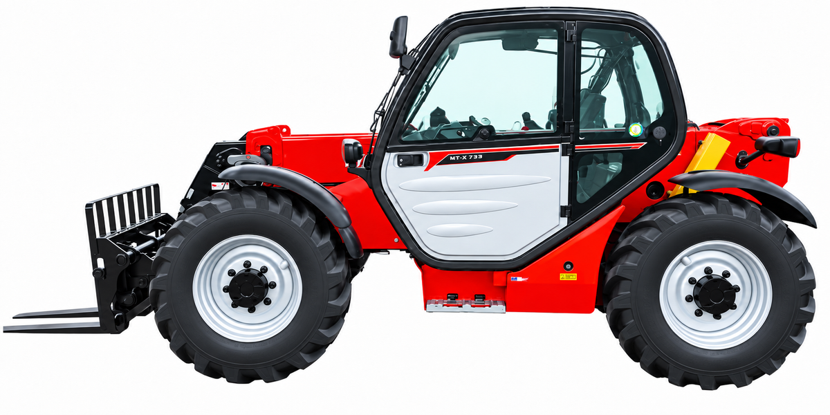 FRONT | MANITOU TELEHANDLER MT 523 - 1033