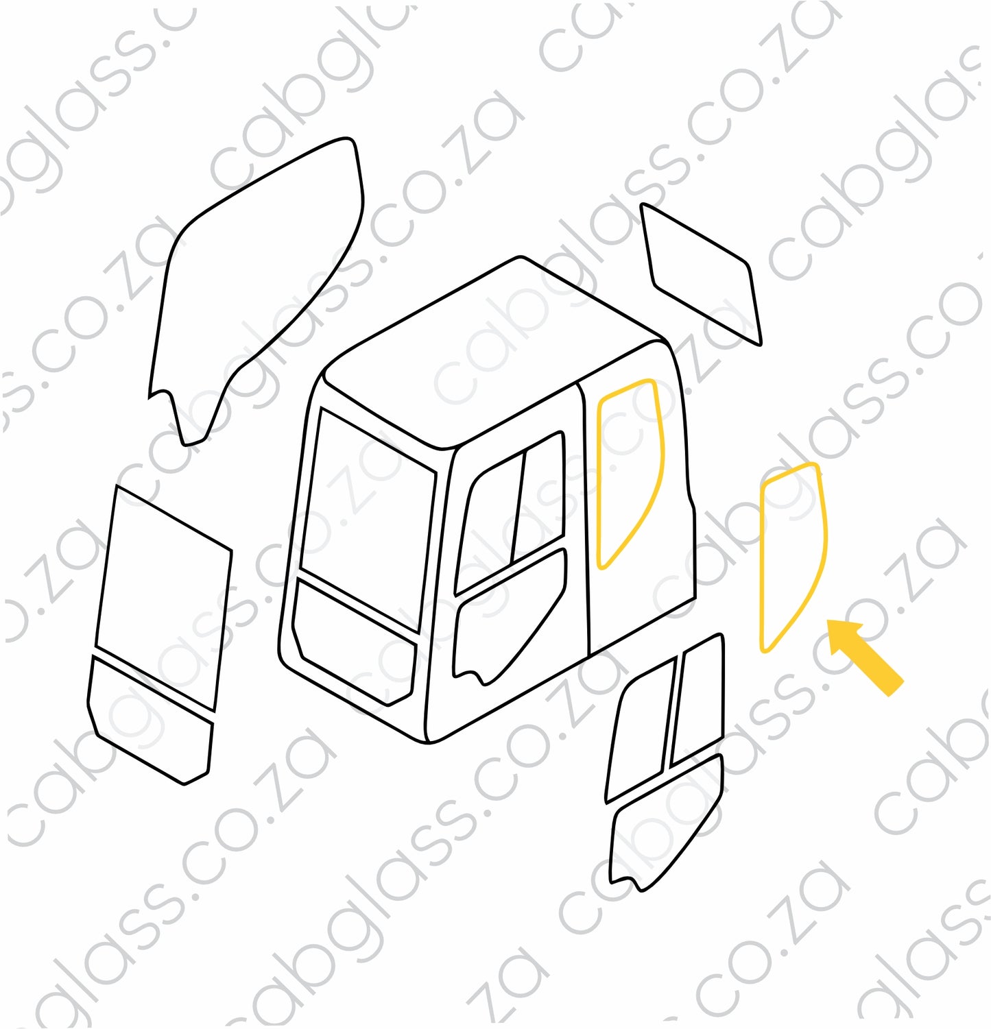 REAR QUARTER LH | DOOSAN EX DX DASH-7