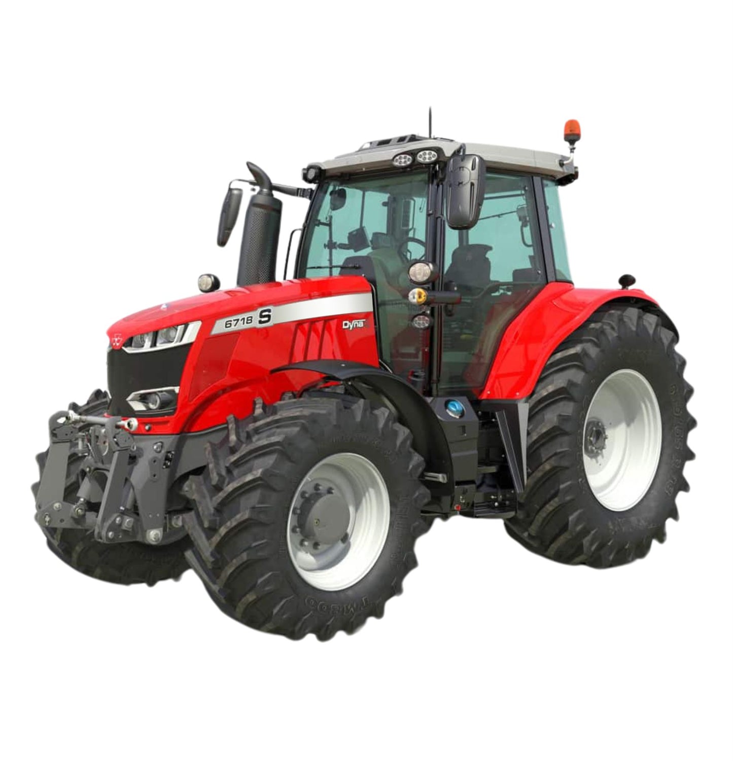 REAR CAB GLASS | MASSEY FERGUSON TRACTOR 5600, 5700, 6600, 6700, 7600, 7700 SERIES
