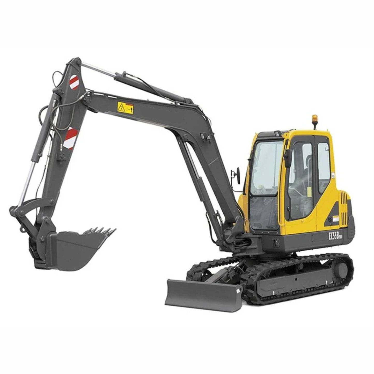 DOOR GLASS | VOLVO EXCAVATOR MIDI EC55