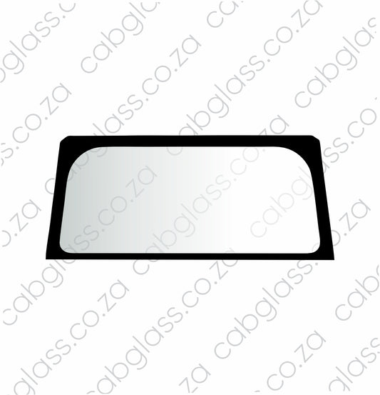 REAR CAB GLASS |  CAT DUMP TRUCK  725-745 B-SERIES