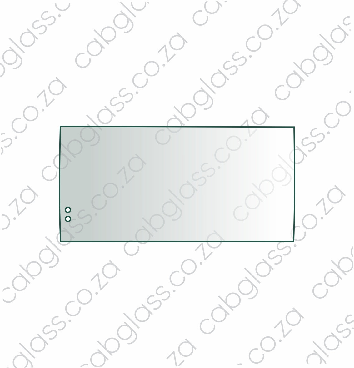 Windscreen Lower 25% for CAT excavator C series