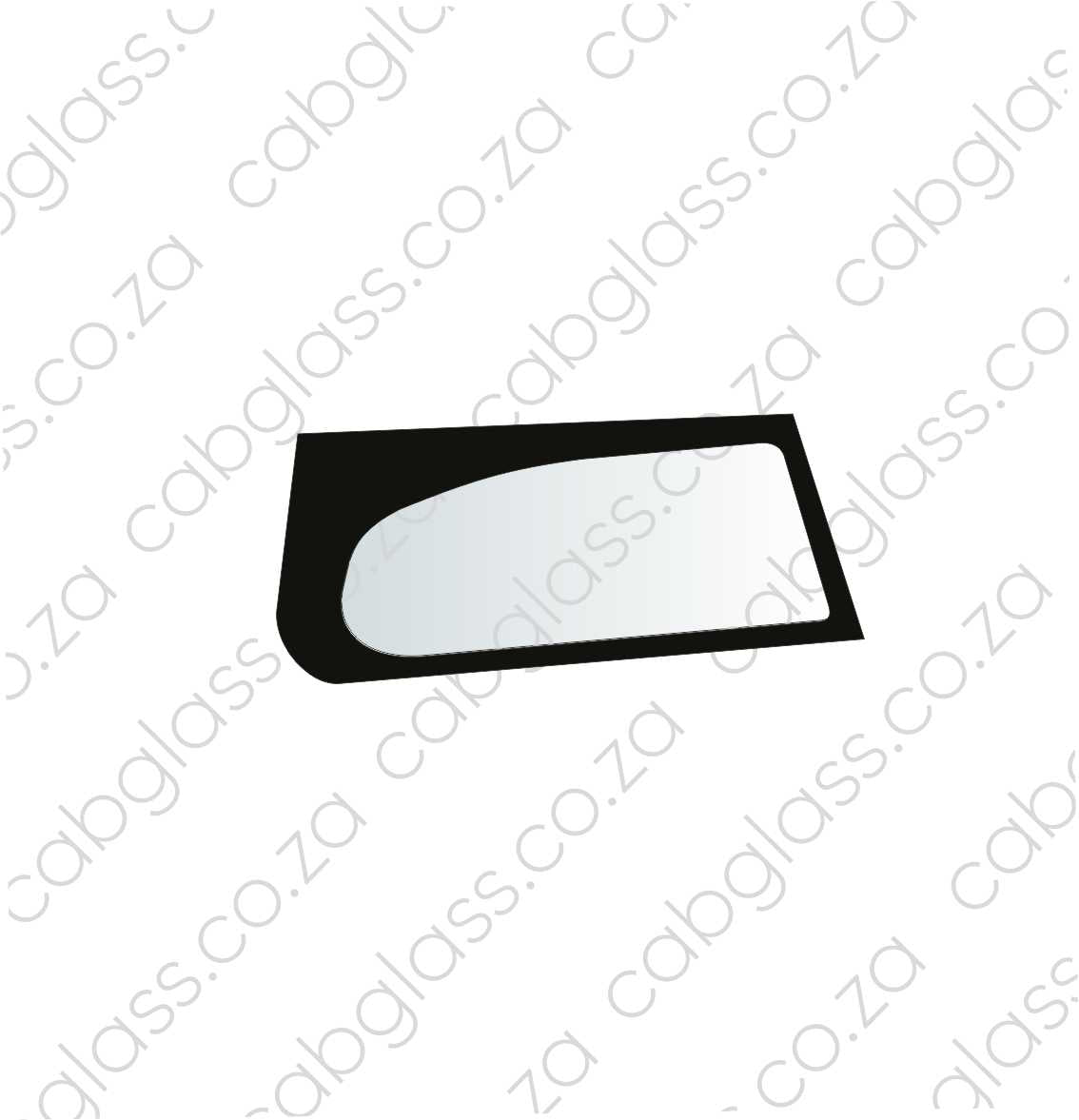 DOOR GLASS LOWER | HITACHI EXCAVATOR ZX DASH 1