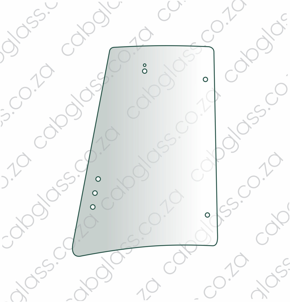 REAR OF DOOR RH | JCB TLB 3CX (P 21) BACKHOE