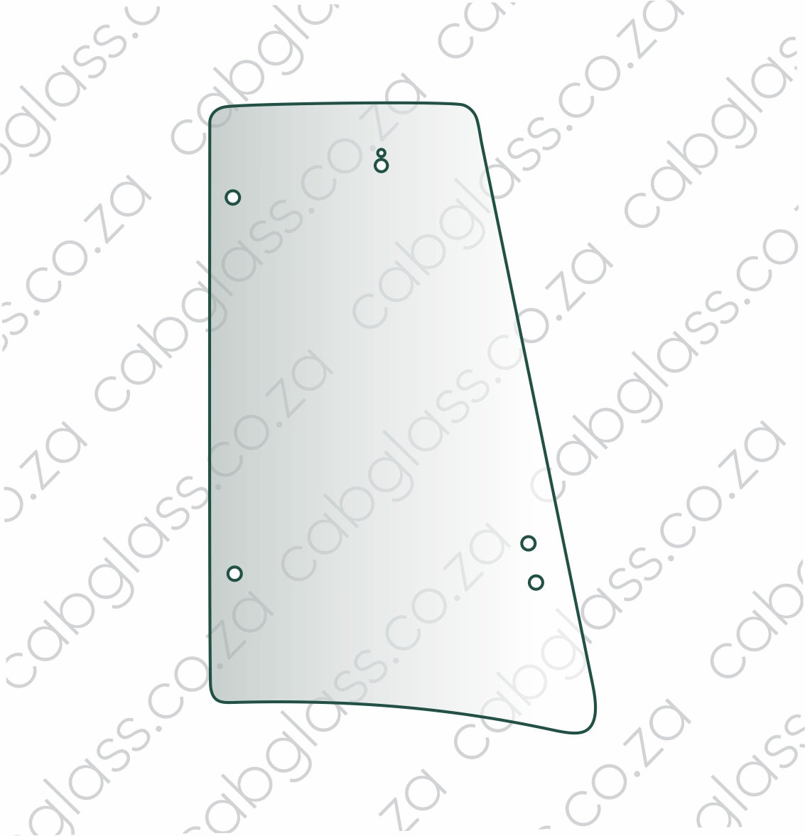 REAR OF DOOR LH | JCB TLB 3CX (P 21) BACKHOE