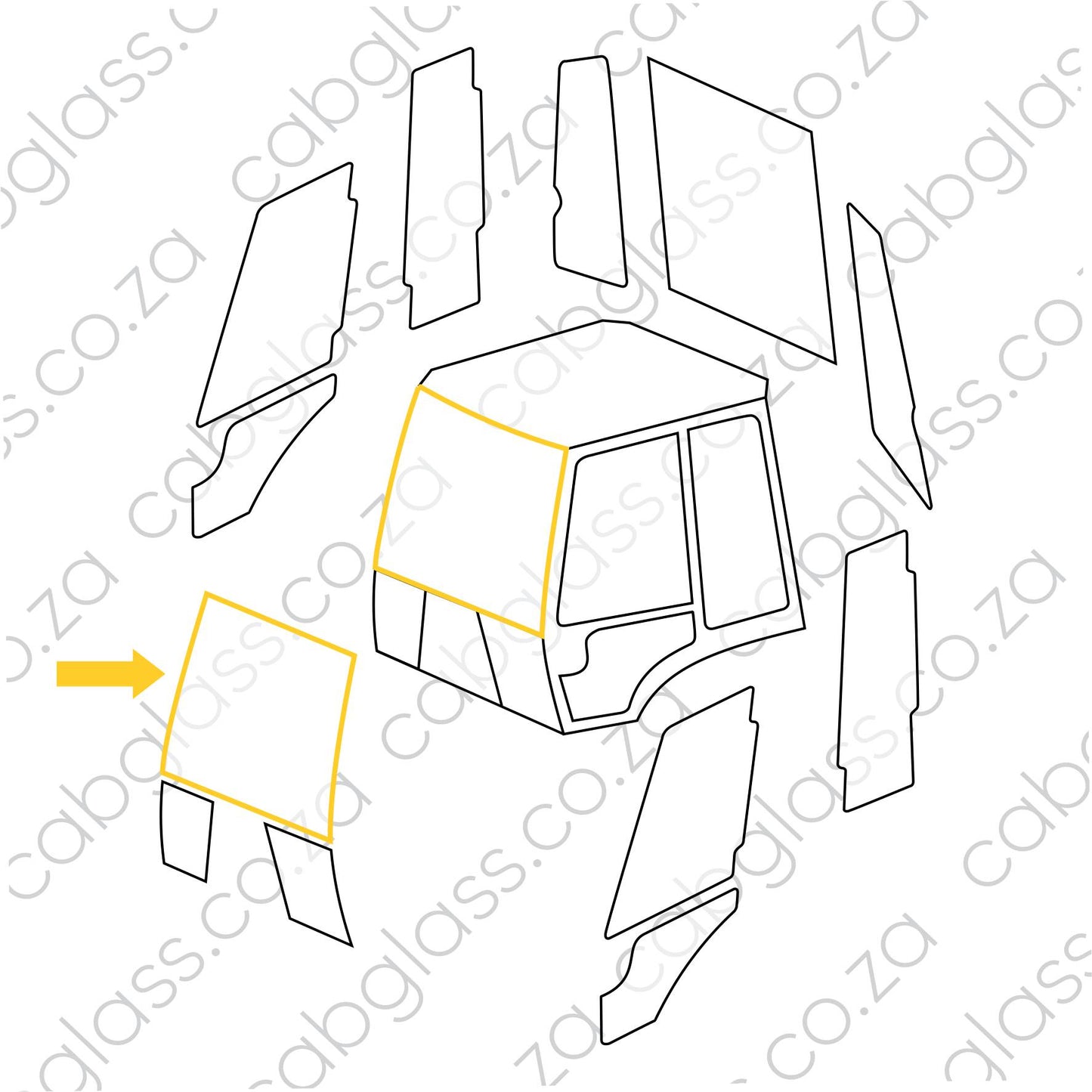 FRONT | JCB 3DX 4DX TLB