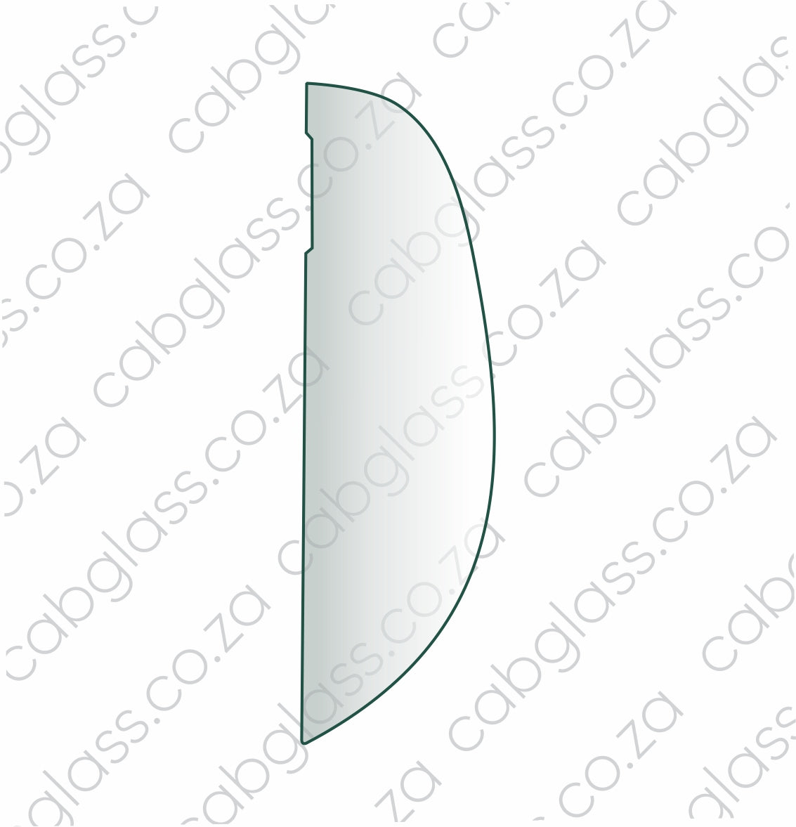 REAR QUARTER LH | JCB EXCAVATOR JS JZ (2003 -2012) & 8080ZTS