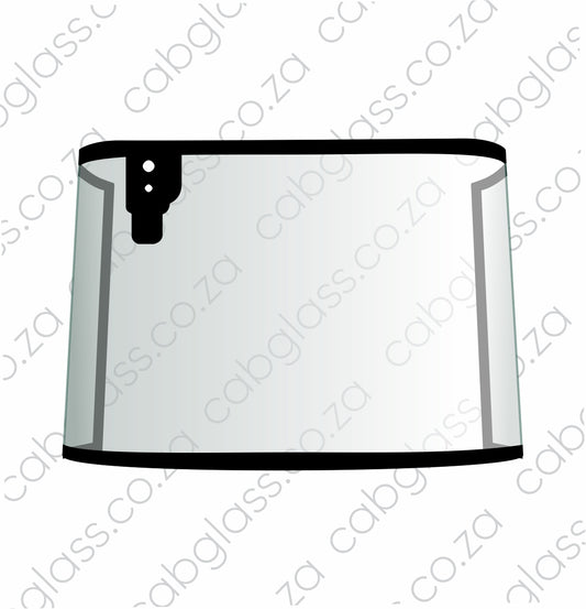 REAR CAB GLASS | VOLVO FEL L30 - L45 B, D, G, Z (1998 - 2018)