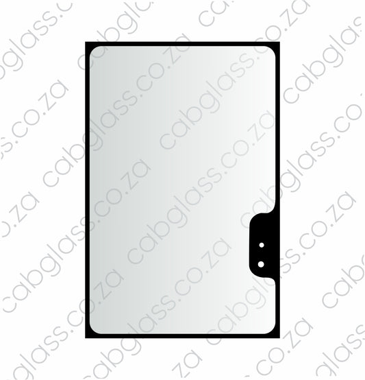 REAR CAB GLASS | VOLVO TLB BL61 - BL71 BACKHOE