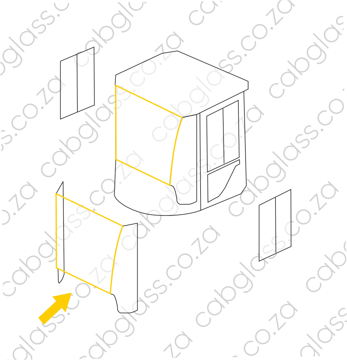 FRONT | VOLVO FEL (L60F-L350F) (L60G-L350G) (L60H-L350H)