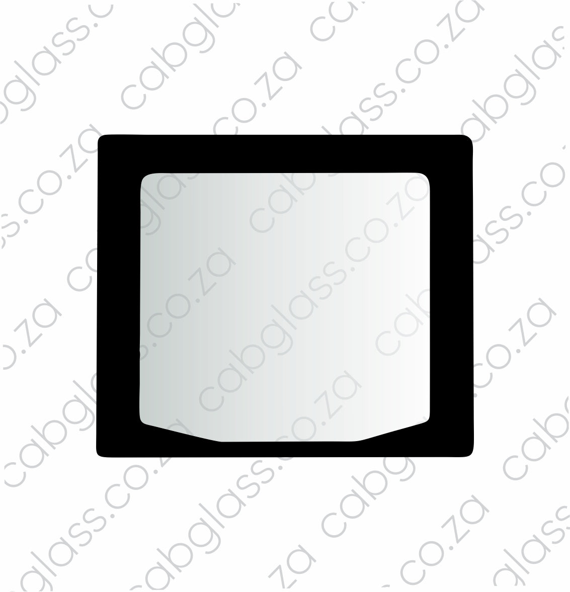 REAR CAB GLASS | VOLVO EXCVATOR EC 140-460 C-SERIES