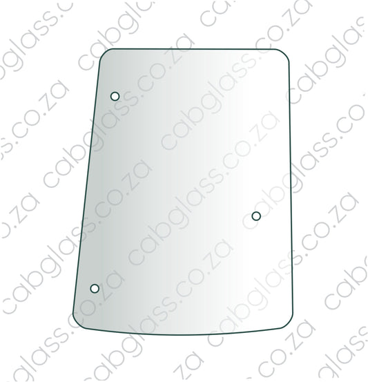 Case Tractor Farmall, U-series, Rear quarter glass,117206, 84224146
