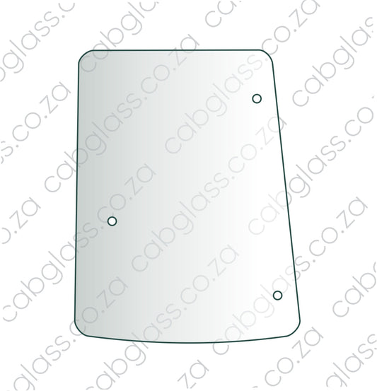 Case Tractor Farmall U-series, Rear quarter glass LEFT, 117207, 84224147