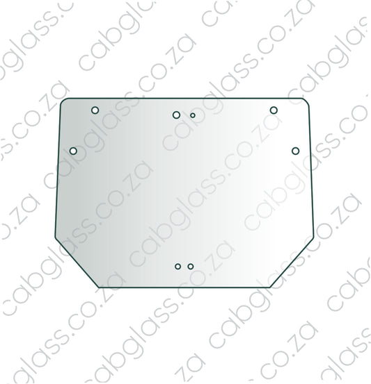 REAR CAB GLASS | NEW HOLLAND TRACTOR T5.95 - T5.115