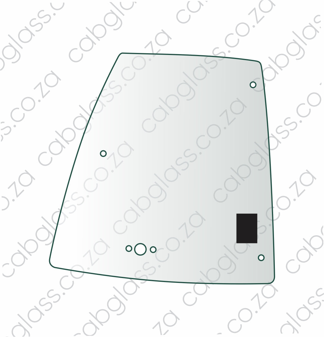 DOOR UPPER LH | CAT TLB F-SER (416F - 450F) BACKHOE