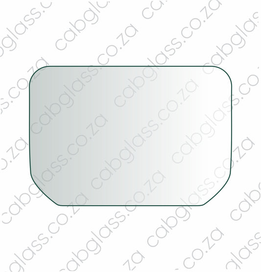 REAR CAB GLASS | CAT EXCAVATOR G-SERIES