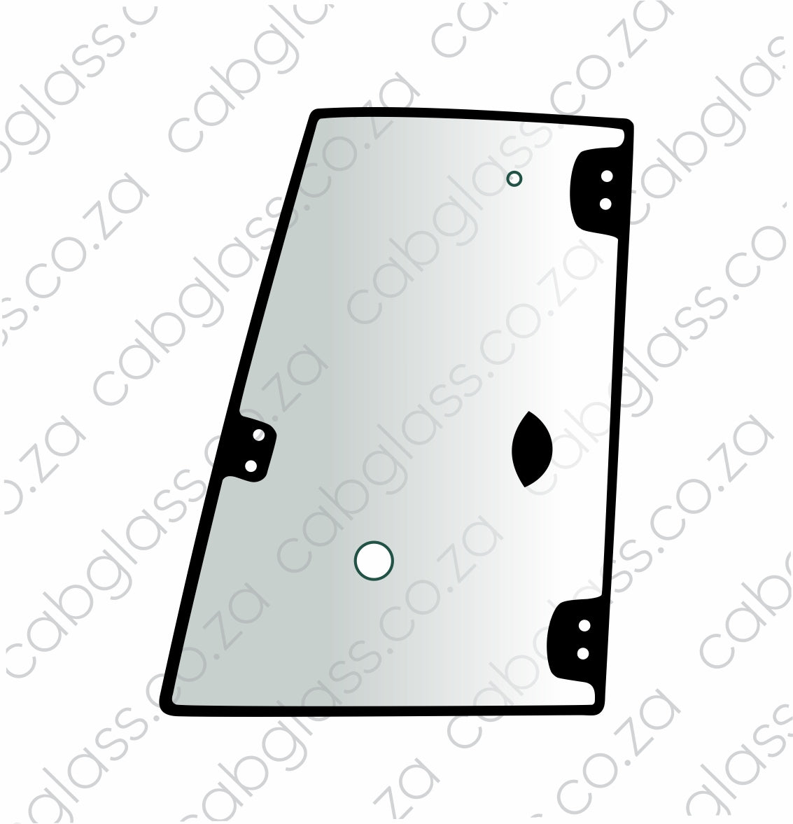 REAR OF DOOR RH | KOMATSU BH WB R DASH 5