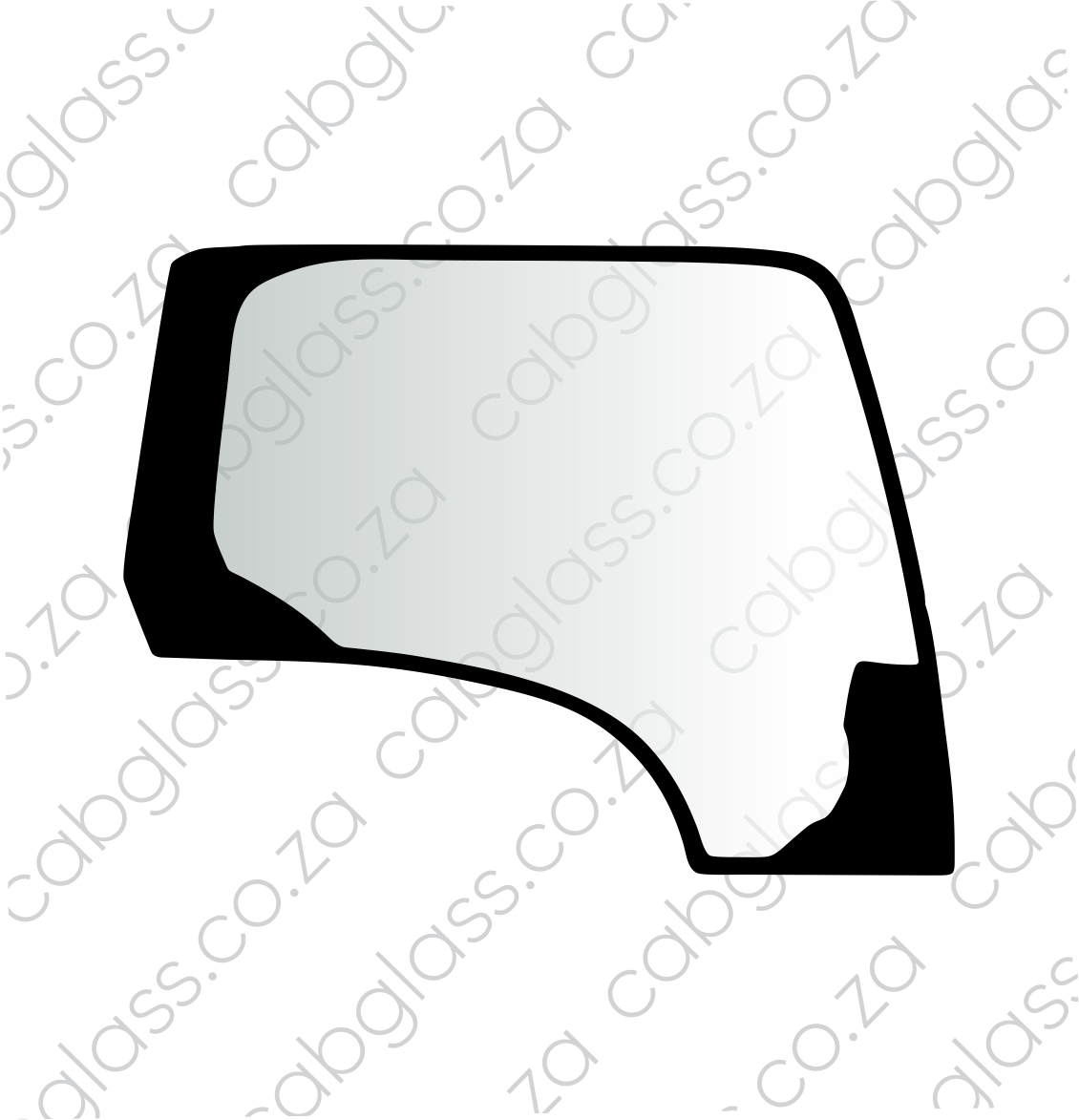 BOOM SIDE GLASS | CASE EX CX D-SER