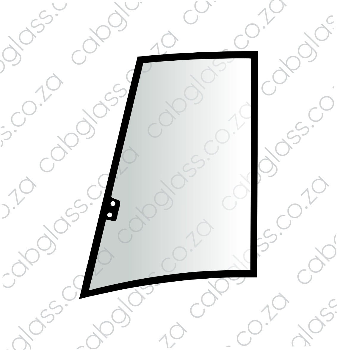 REAR OF DOOR RH | KOMATSU TLB WB DASH 2 (WBR 93 97) BACKHOE