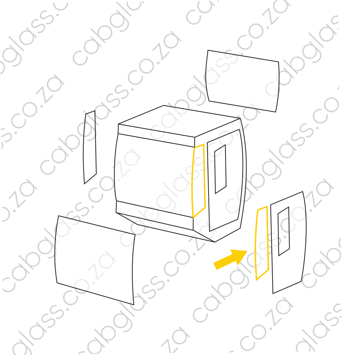 FRONT LH | BOMAG ROLLER BW211 - 226 D-5, DH-5, PD-5, PDH-5
