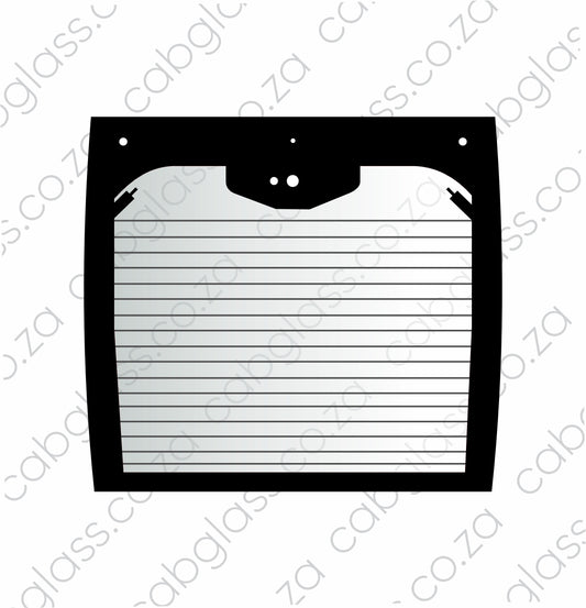 REAR CAB GLASS | BOMAG ROLLER BW 145 -177 D-5