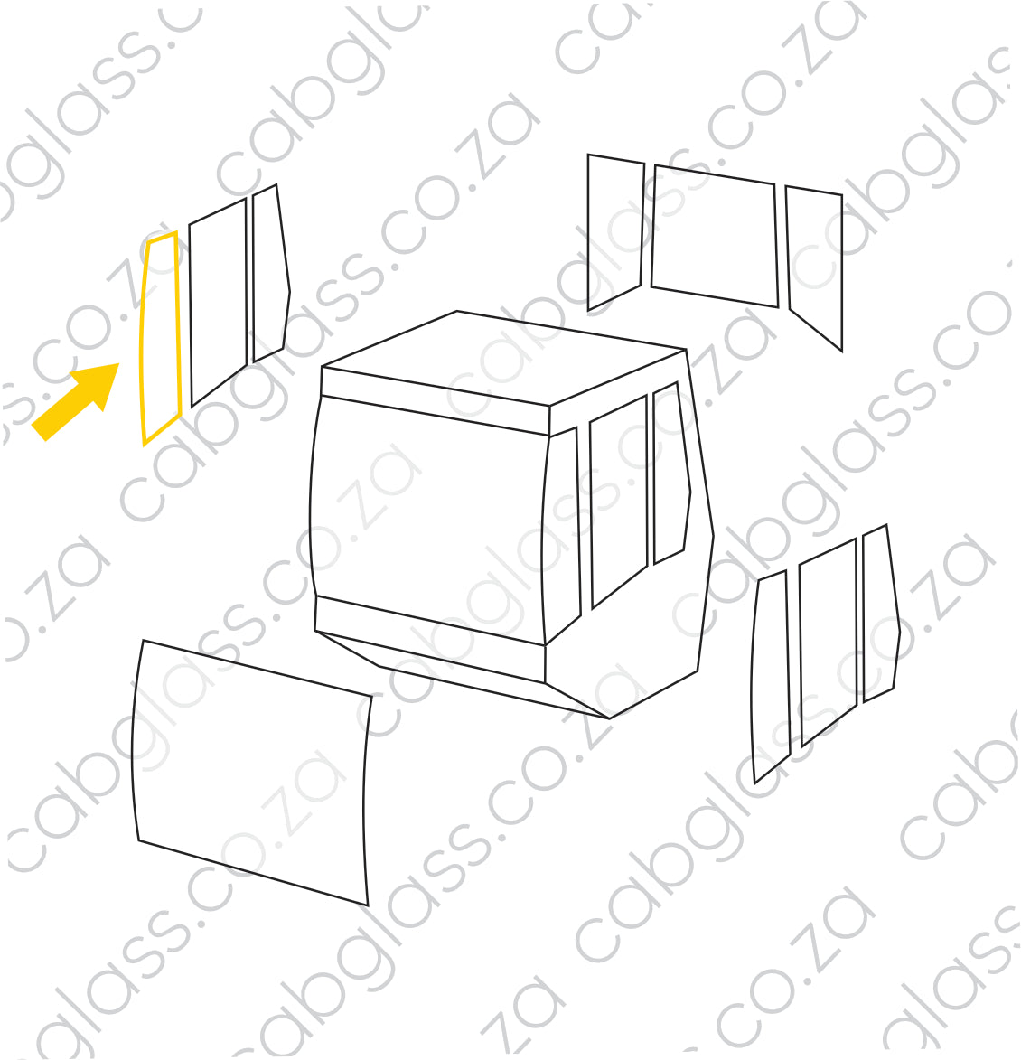 FRONT RH | BOMAG ROLLER BW117 - 226 D(H)-4