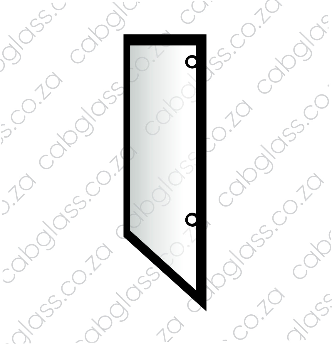 Bomag roller, rear cab glass,58291091