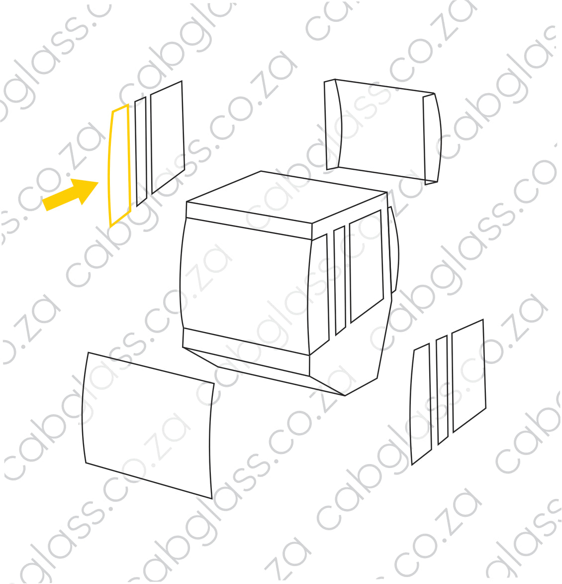 FRONT RH | BOMAG ROLLER BW24 (2008 - 2022)