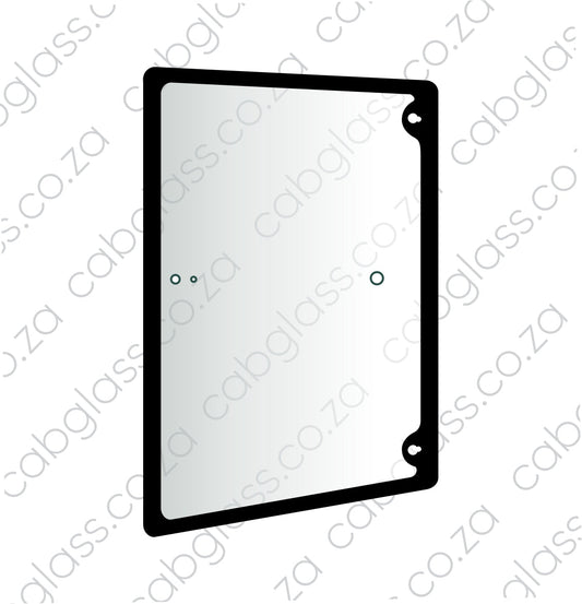Door lefthand glass, 128405, 92008126, Bomag Roller