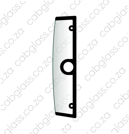Bomag Roller, Rear cab glass, 92008012