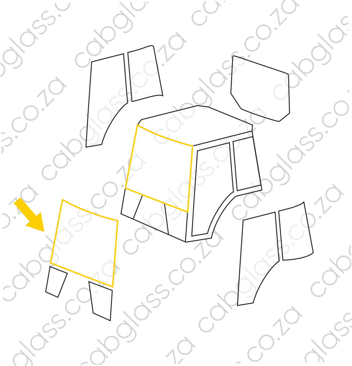 FRONT | CASE TRACTOR JX SERIES