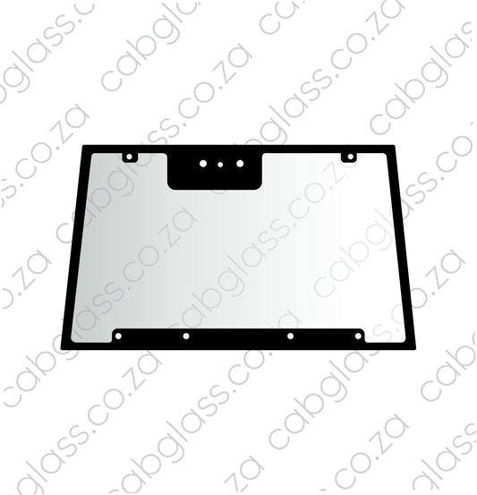 REAR CAB GLASS | DYNAPAC ROLLER CA 150 - 602 D