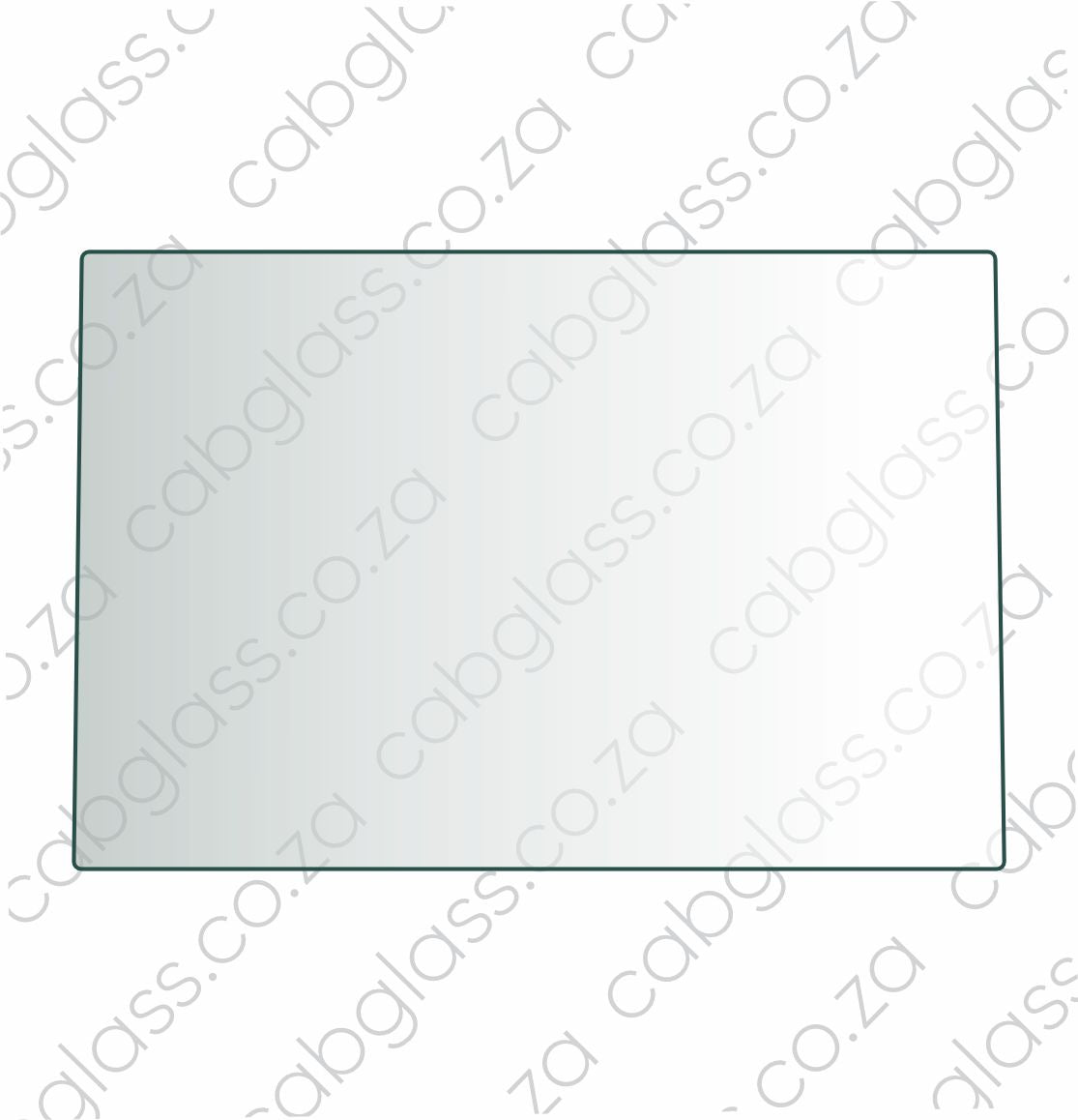 REAR CAB GLASS | CAT FEL L-SERIES