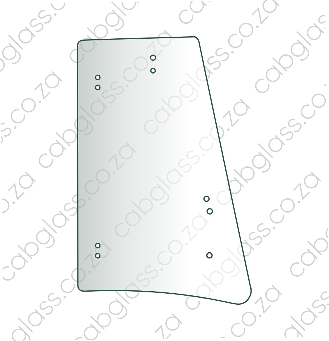 REAR OF DOOR LH | SDLG TLB B877