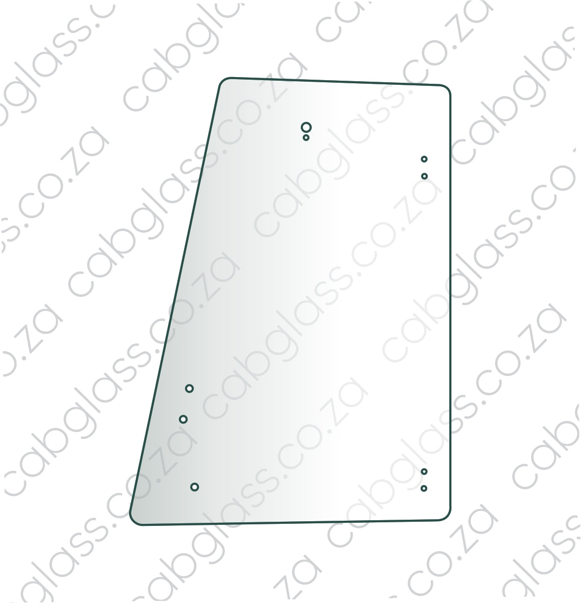 REAR OF DOOR RH | SDLG TLB B877